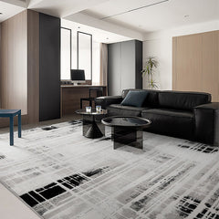 定番北欧風3Dデザインのウィルトン織カーペット（Film）