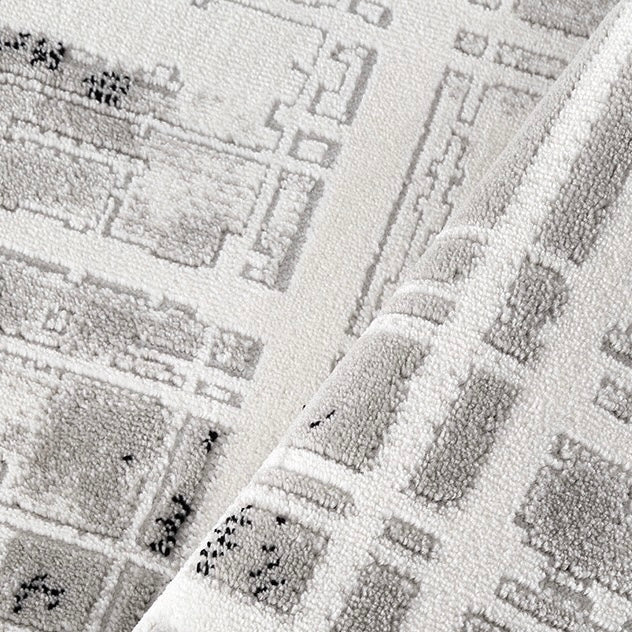 定番北欧風3Dデザインのウィルトン織カーペット（Film）