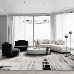 定番北欧風3Dデザインのウィルトン織カーペット（Film）