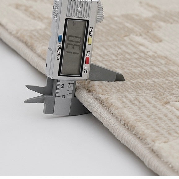 定番北欧風3Dデザインのウィルトン織カーペット（KA-Square）