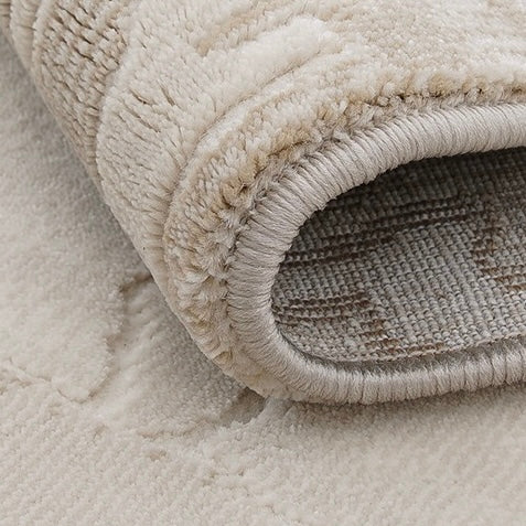 定番北欧風3Dデザインのウィルトン織カーペット（KA-Square）