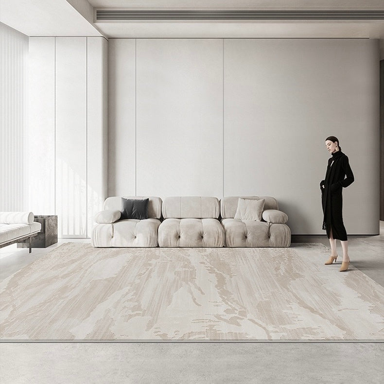 定番北欧風3Dデザインのウィルトン織カーペット（KA-Square）