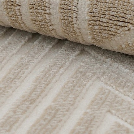 定番北欧風3Dデザインのウィルトン織カーペット（KA-Square）