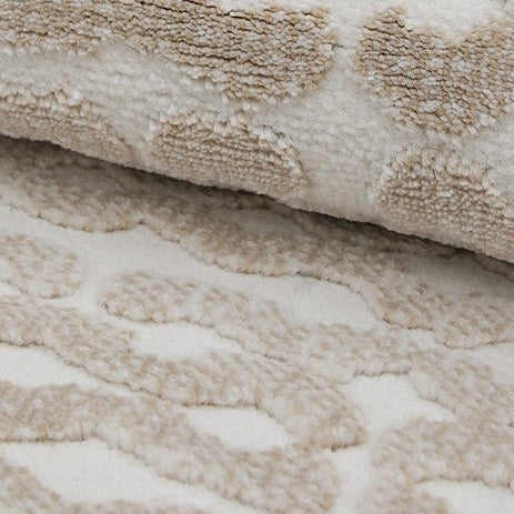 定番北欧風3Dデザインのウィルトン織カーペット（KA-Square）