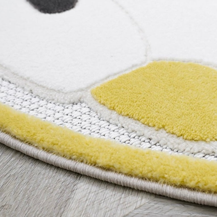 定番北欧風3Dデザインのウィルトン織カーペット（Zoo）