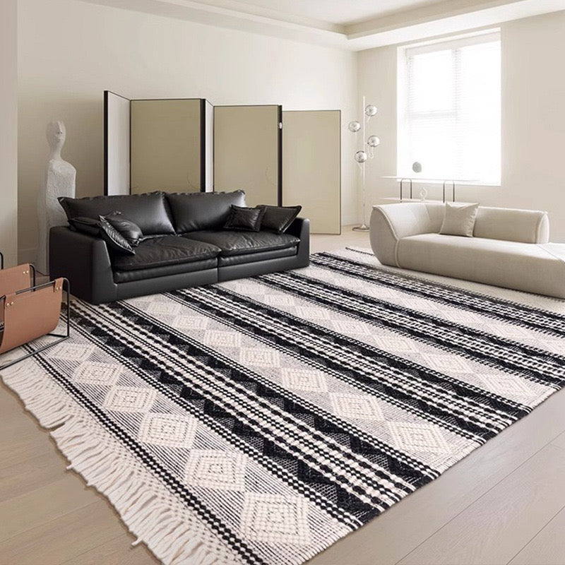 天然素材のみ使用した手織りカーペット！長くご愛用できる高品質な一品（Mexico-01）