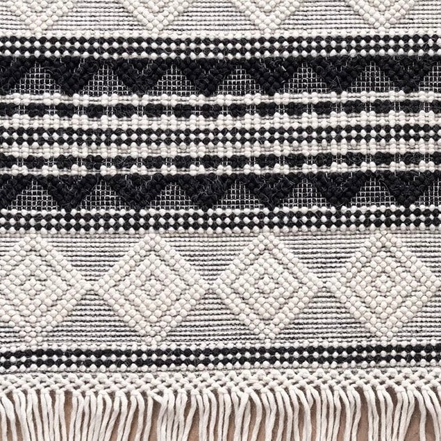 天然素材のみ使用した手織りカーペット！長くご愛用できる高品質な一品（Mexico-01）