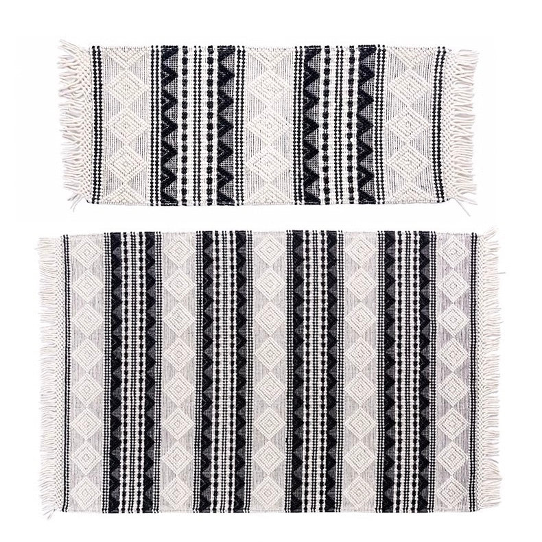 天然素材のみ使用した手織りカーペット！長くご愛用できる高品質な一品（Mexico-01）