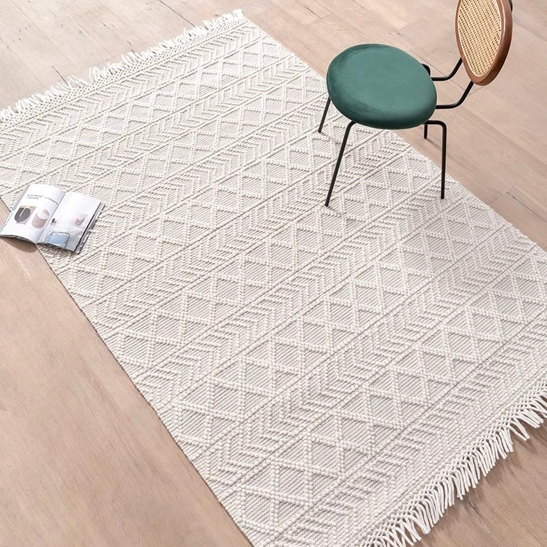 天然素材のみ使用した手織りカーペット！長くご愛用できる高品質な一品（Mexico-01）