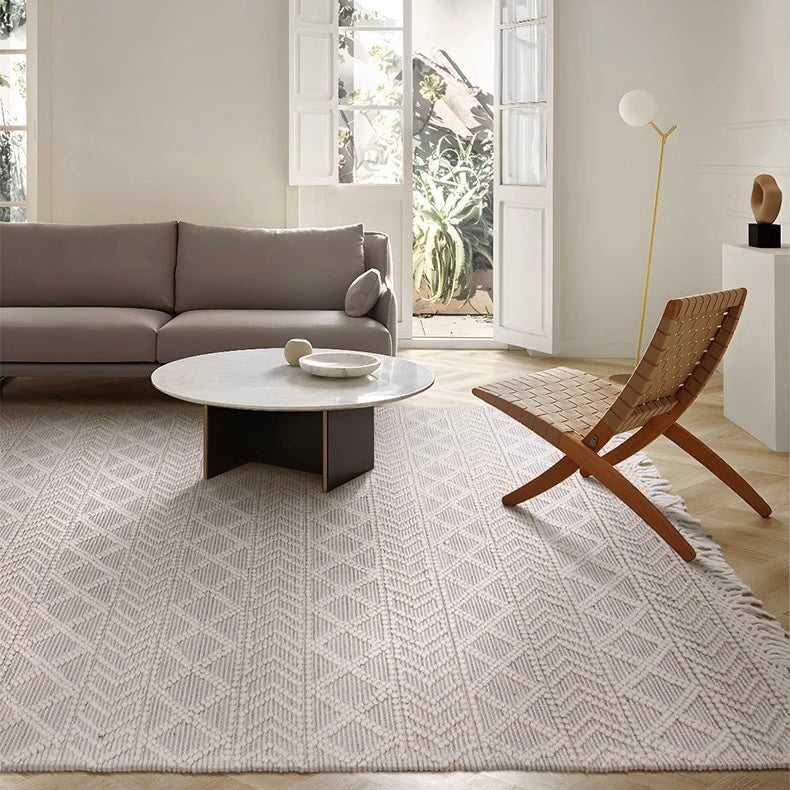 天然素材のみ使用した手織りカーペット！長くご愛用できる高品質な一品（Mexico-01）