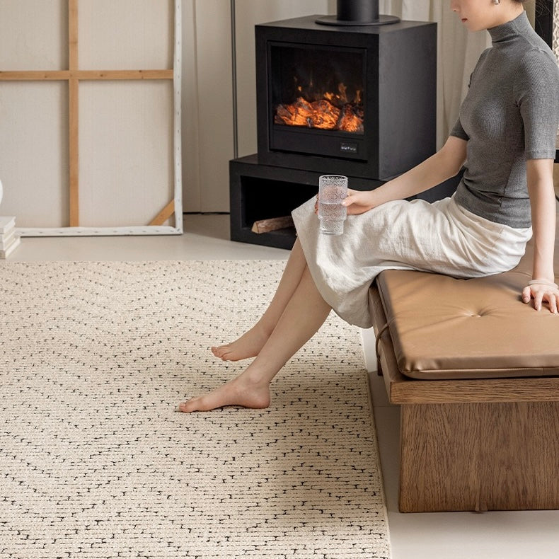 定番北欧風3Dデザインのウィルトン織カーペット（Waterproof Carpet-02）