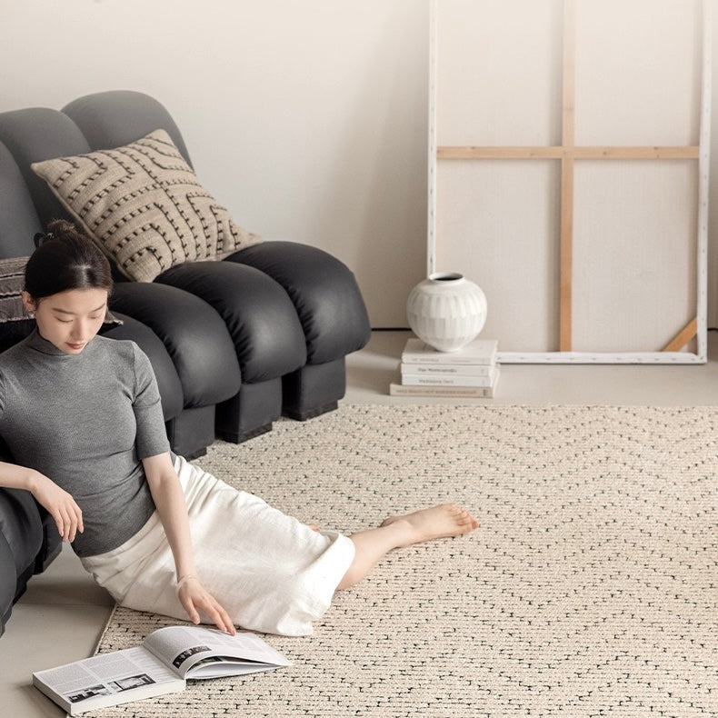 定番北欧風3Dデザインのウィルトン織カーペット（Waterproof Carpet-02）