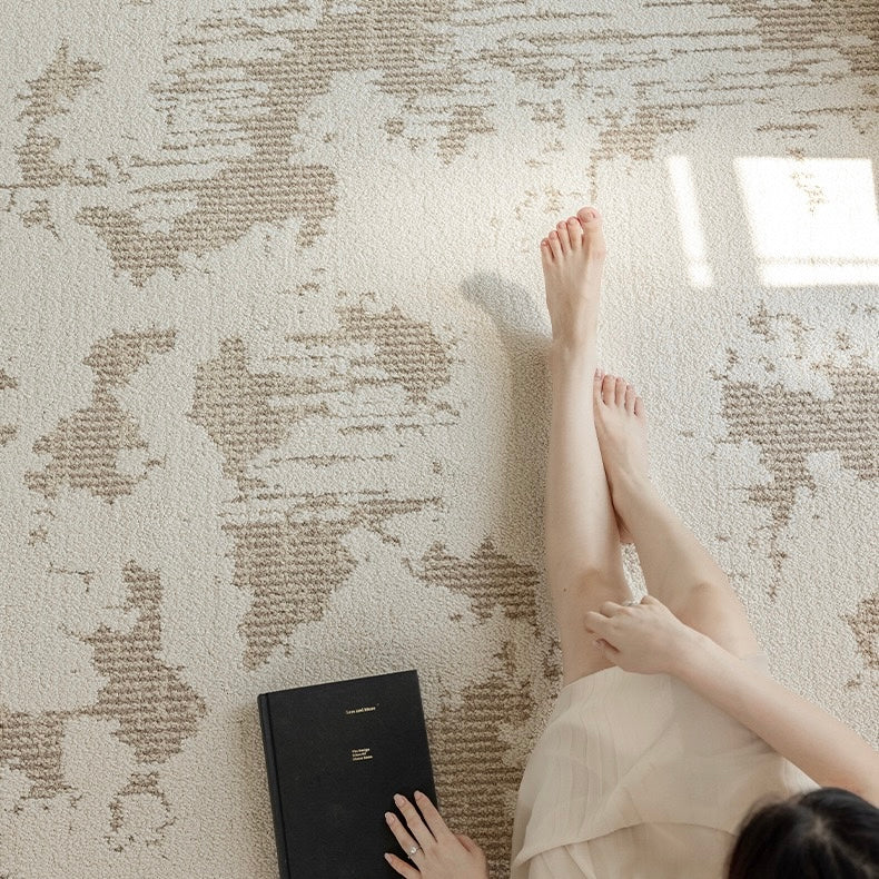 定番北欧風3Dデザインのウィルトン織カーペット（Waterproof Carpet-22）