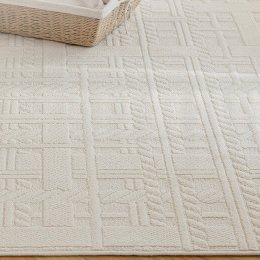 定番北欧風3Dデザインのウィルトン織カーペット（Waterproof Carpet-33）