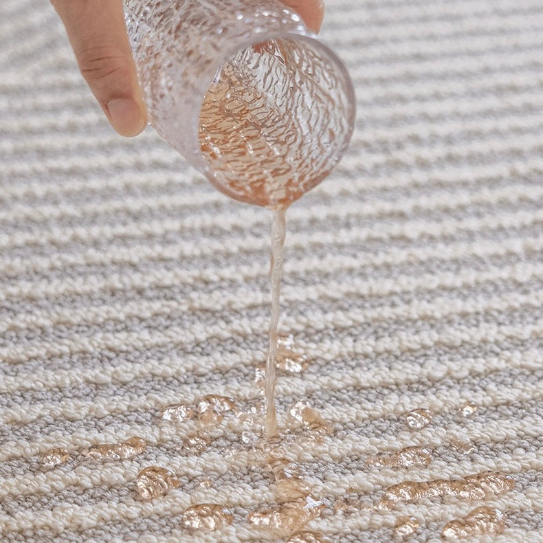 定番北欧風3Dデザインのウィルトン織カーペット（Waterproof Carpet-34）