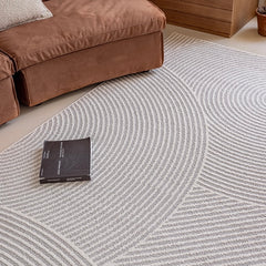 定番北欧風3Dデザインのウィルトン織カーペット（Waterproof Carpet-34）