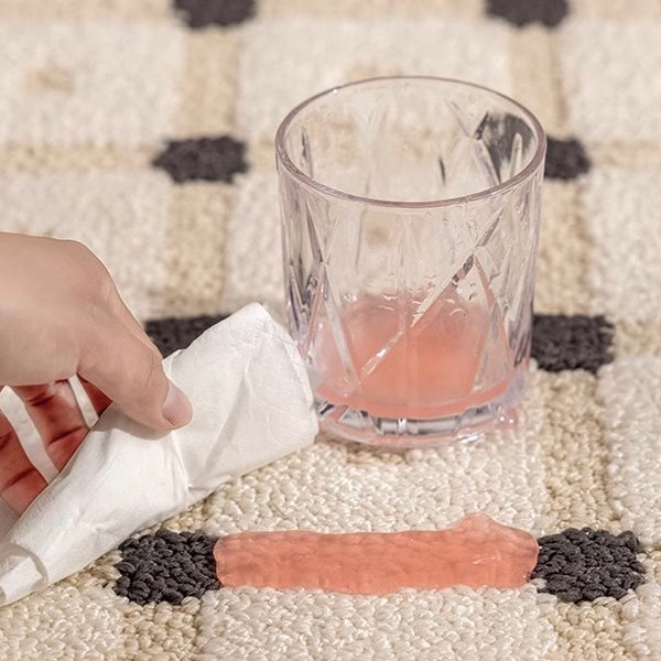 定番北欧風3Dデザインのウィルトン織カーペット（Waterproof Carpet-50）