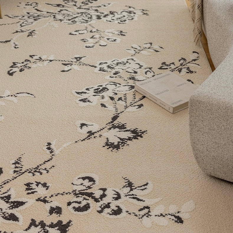 定番北欧風3Dデザインのウィルトン織カーペット（Waterproof Carpet-49）