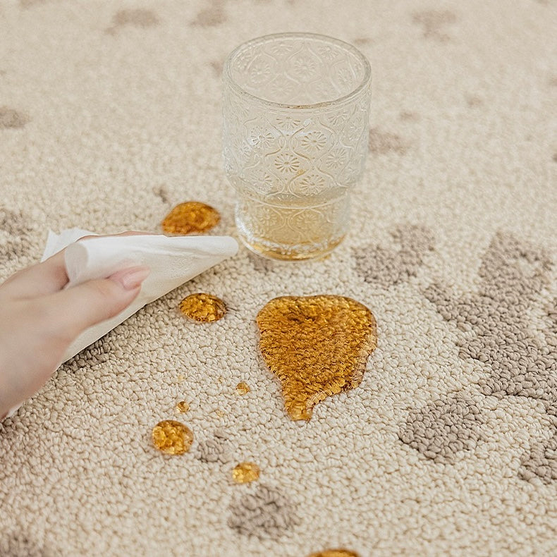 定番北欧風3Dデザインのウィルトン織カーペット（Waterproof Carpet-25）