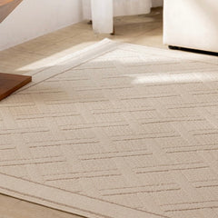 定番北欧風3Dデザインのウィルトン織カーペット（Waterproof Carpet-30）