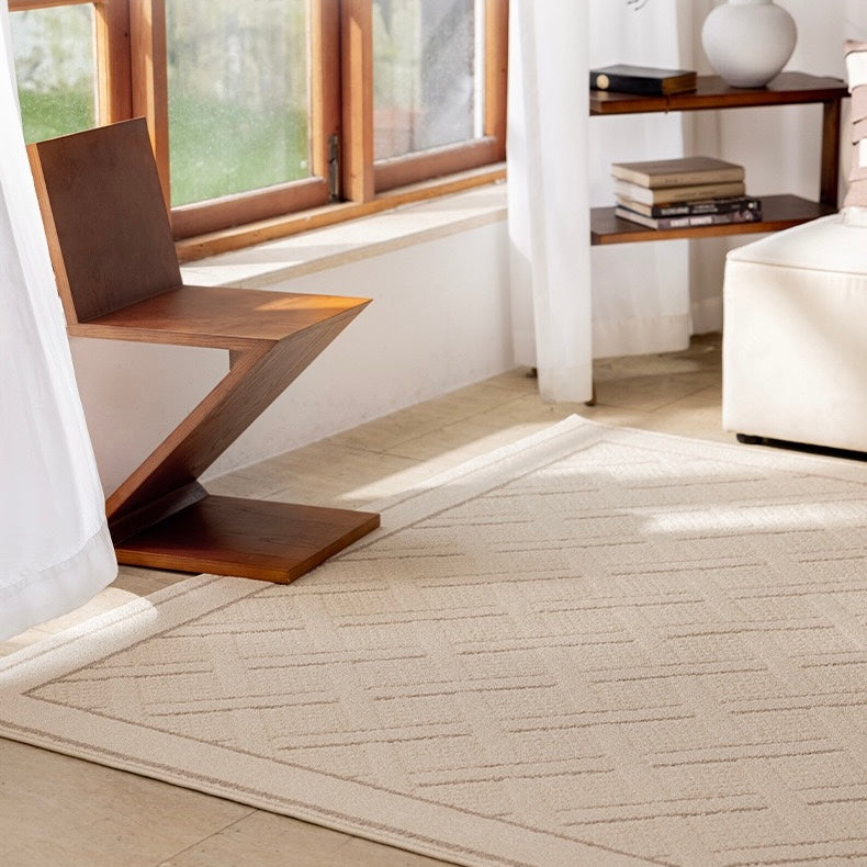 定番北欧風3Dデザインのウィルトン織カーペット（Waterproof Carpet-30）