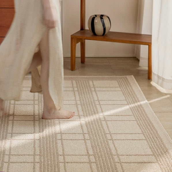 定番北欧風3Dデザインのウィルトン織カーペット（Waterproof Carpet-16）