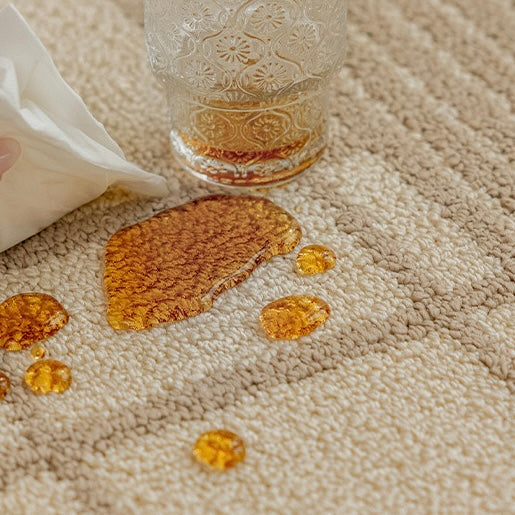 定番北欧風3Dデザインのウィルトン織カーペット（Waterproof Carpet-16）