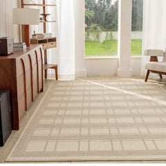 定番北欧風3Dデザインのウィルトン織カーペット（Waterproof Carpet-16）