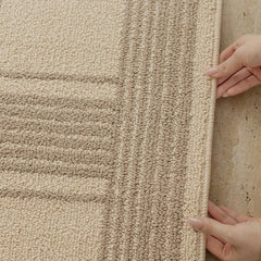 定番北欧風3Dデザインのウィルトン織カーペット（Waterproof Carpet-16）