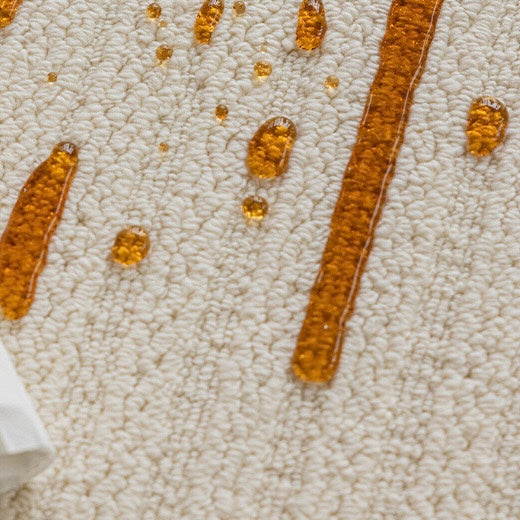 定番北欧風3Dデザインのウィルトン織カーペット（Waterproof Carpet-08）