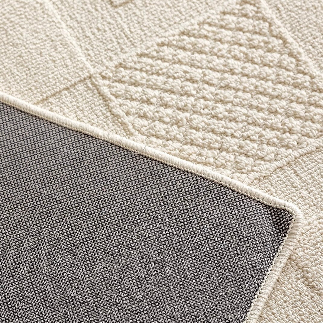 定番北欧風3Dデザインのウィルトン織カーペット（Waterproof Carpet-39）