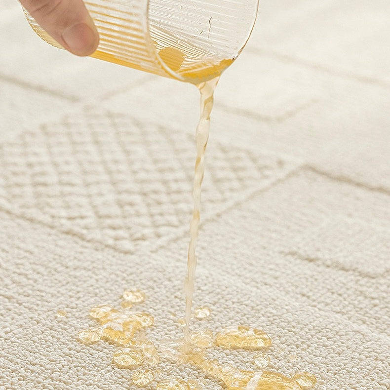 定番北欧風3Dデザインのウィルトン織カーペット（Waterproof Carpet-39）