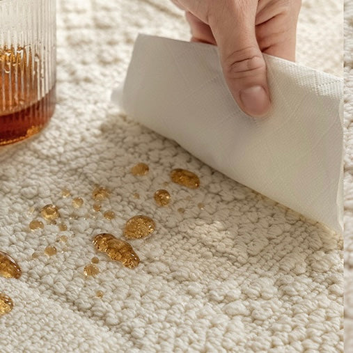 定番北欧風3Dデザインのウィルトン織カーペット（Waterproof Carpet-39）