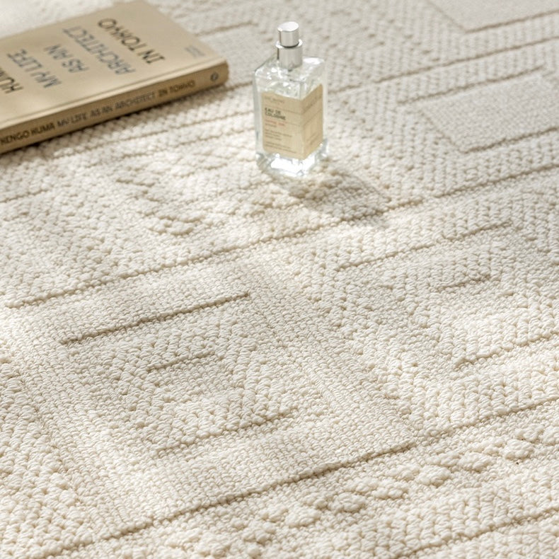 定番北欧風3Dデザインのウィルトン織カーペット（Waterproof Carpet-39）