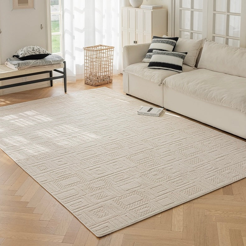 定番北欧風3Dデザインのウィルトン織カーペット（Waterproof Carpet-39）