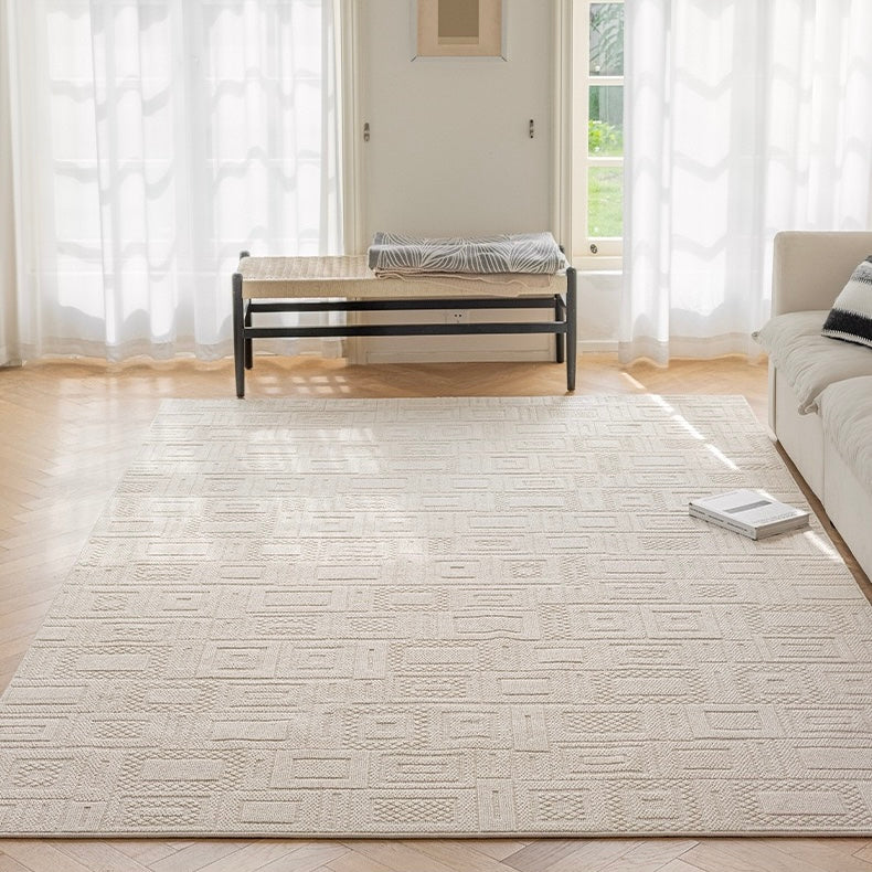 定番北欧風3Dデザインのウィルトン織カーペット（Waterproof Carpet-39）