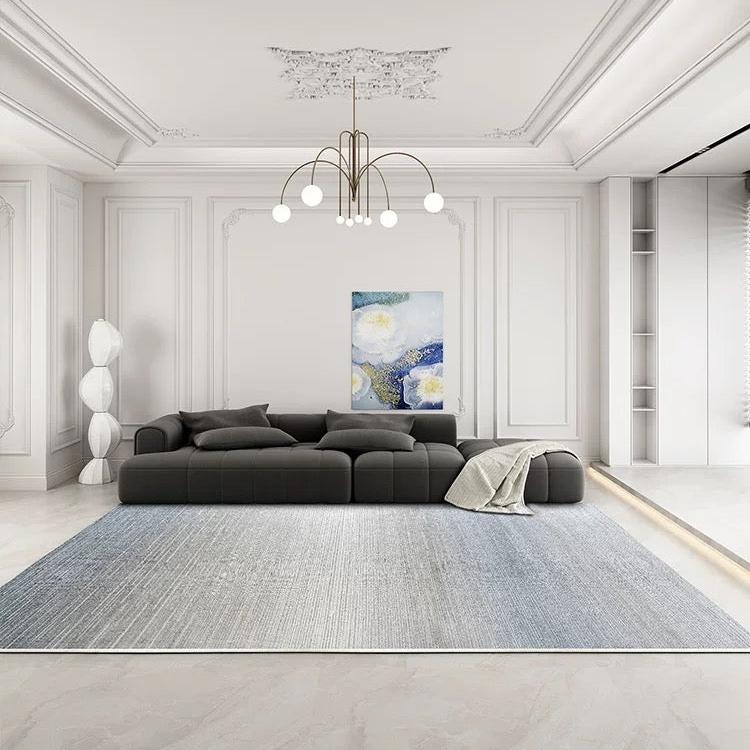 定番北欧風3Dデザインのウィルトン織カーペット（Anjely）