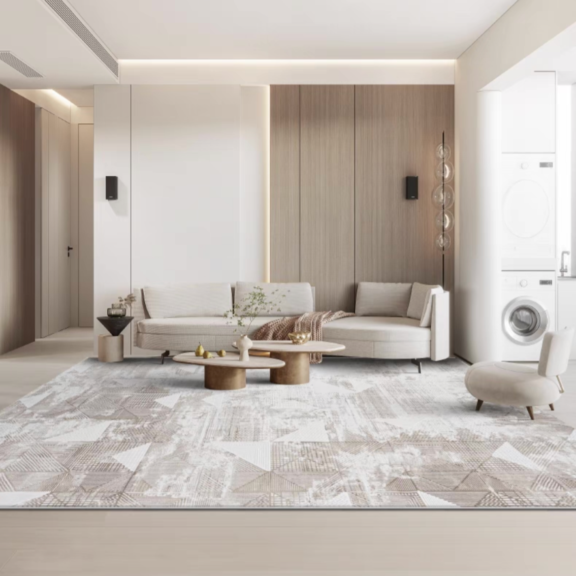 Velvet polypropylene rug - image 9