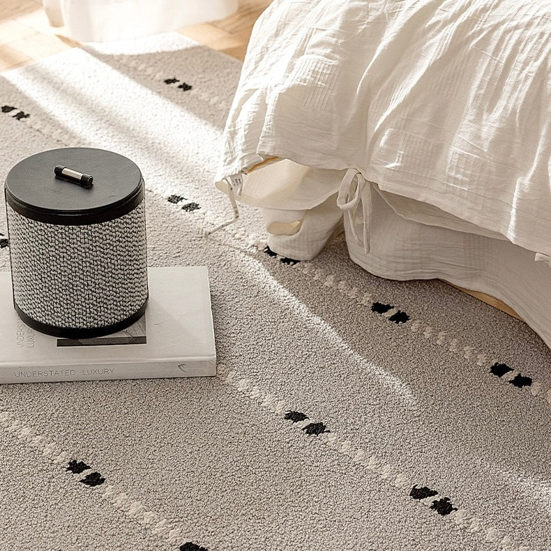 定番北欧風3Dデザインのウィルトン織カーペット（Waterproof Carpet-04）