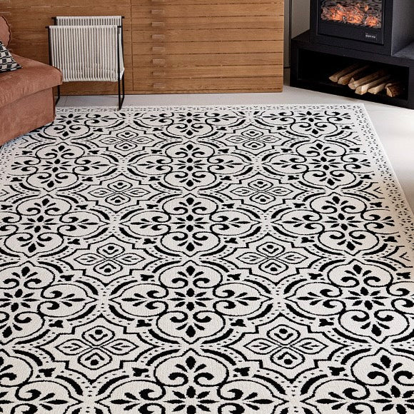 定番北欧風3Dデザインのウィルトン織カーペット（Waterproof Carpet-03）