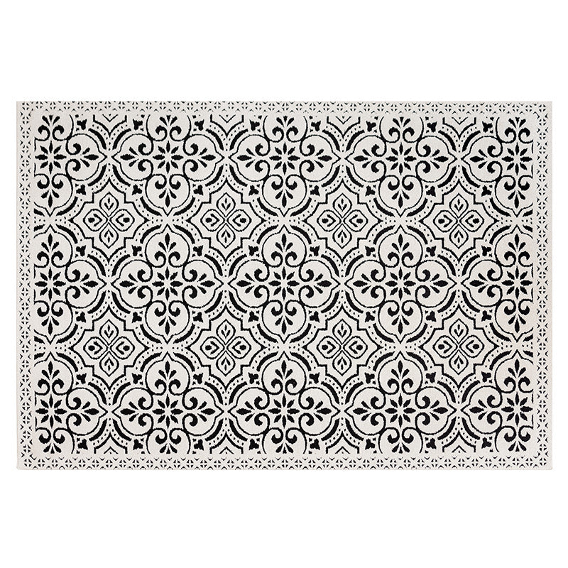 定番北欧風3Dデザインのウィルトン織カーペット（Waterproof Carpet-03）