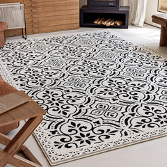 定番北欧風3Dデザインのウィルトン織カーペット（Waterproof Carpet-03）