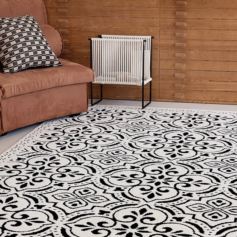 定番北欧風3Dデザインのウィルトン織カーペット（Waterproof Carpet-03）