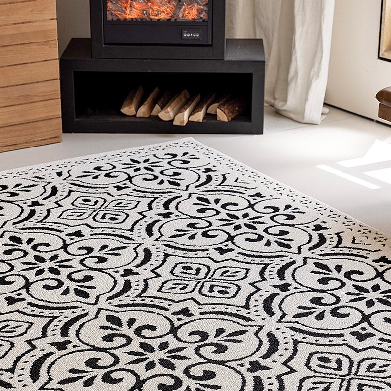 定番北欧風3Dデザインのウィルトン織カーペット（Waterproof Carpet-03）