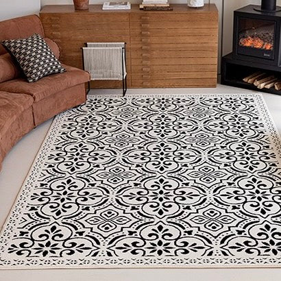 定番北欧風3Dデザインのウィルトン織カーペット（Waterproof Carpet-03）