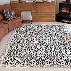 定番北欧風3Dデザインのウィルトン織カーペット（Waterproof Carpet-03）