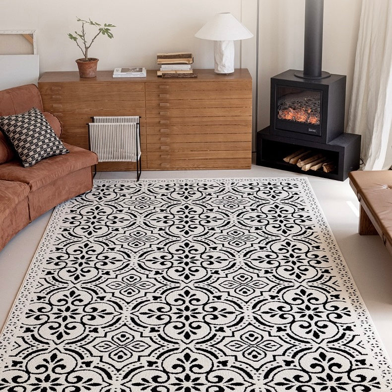 定番北欧風3Dデザインのウィルトン織カーペット（Waterproof Carpet-03）