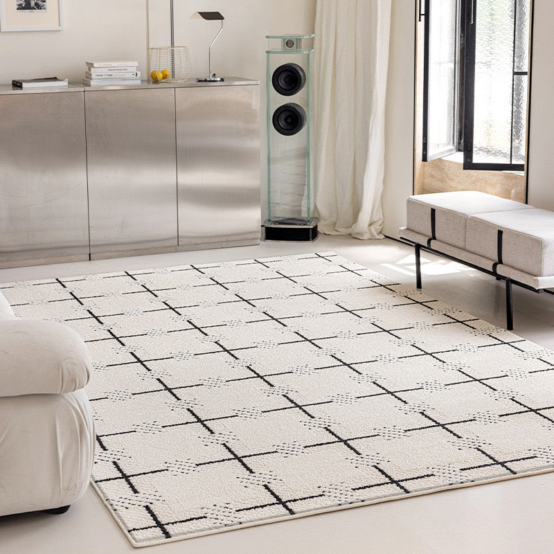 定番北欧風3Dデザインのウィルトン織カーペット（Waterproof Carpet-18）