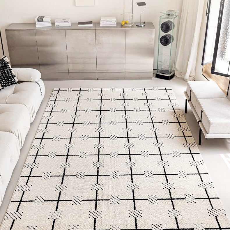 定番北欧風3Dデザインのウィルトン織カーペット（Waterproof Carpet-18）