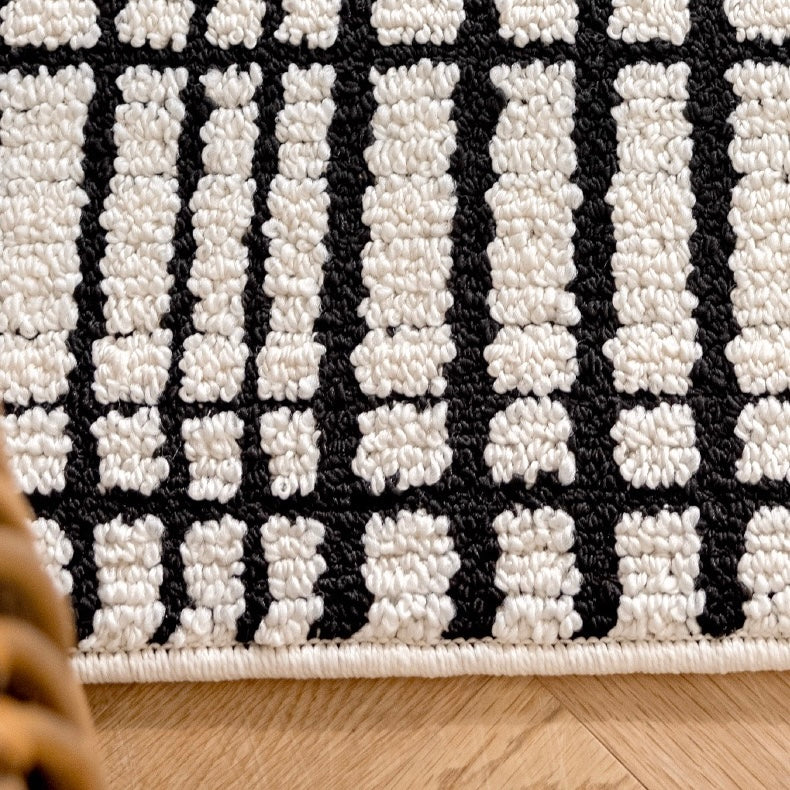 定番北欧風3Dデザインのウィルトン織カーペット（Waterproof Carpet-01　）